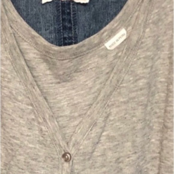 Gray Maxi dress size large soft scoop neck maxi dress slim to full with stretch - Picture 8 of 10